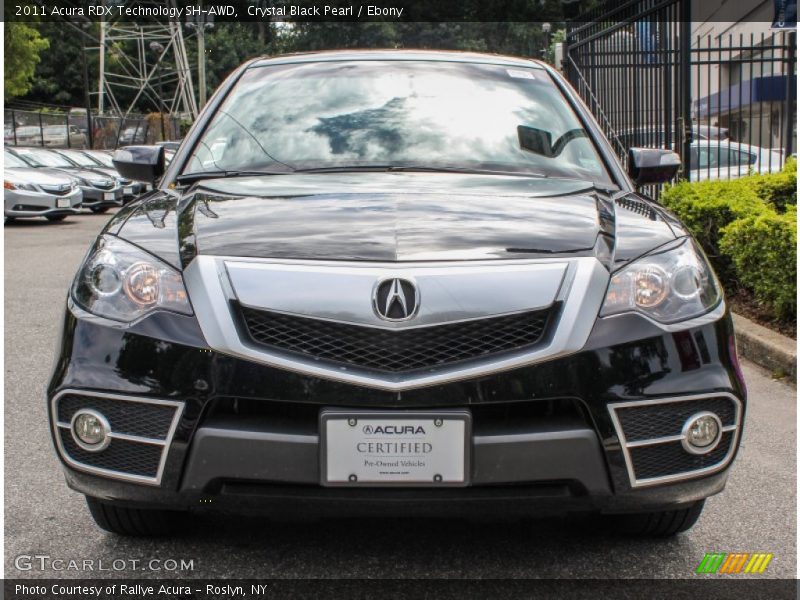 Crystal Black Pearl / Ebony 2011 Acura RDX Technology SH-AWD
