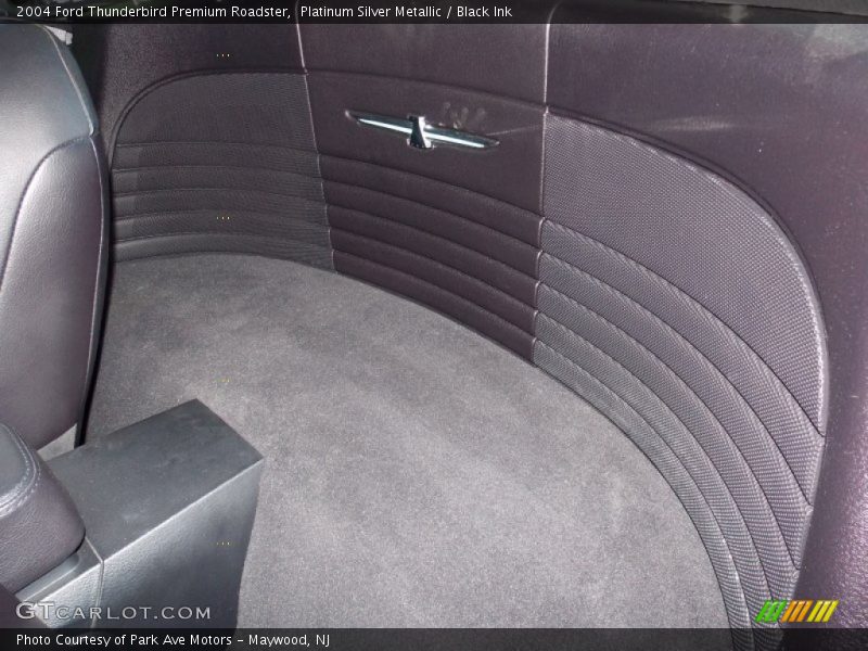 Platinum Silver Metallic / Black Ink 2004 Ford Thunderbird Premium Roadster
