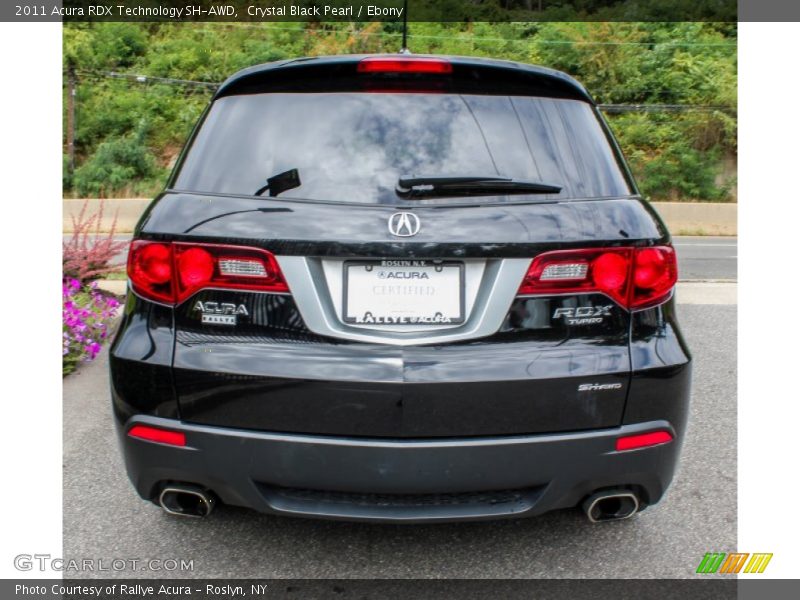 Crystal Black Pearl / Ebony 2011 Acura RDX Technology SH-AWD