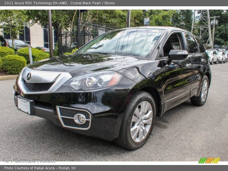 Crystal Black Pearl / Ebony 2011 Acura RDX Technology SH-AWD