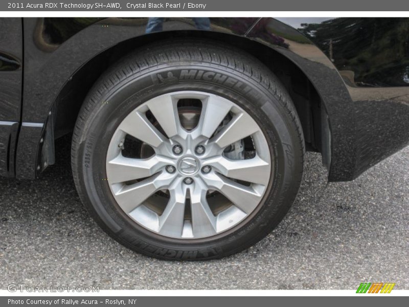 Crystal Black Pearl / Ebony 2011 Acura RDX Technology SH-AWD