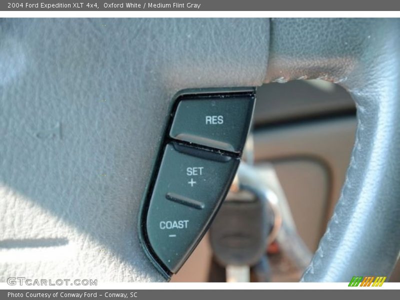 Oxford White / Medium Flint Gray 2004 Ford Expedition XLT 4x4