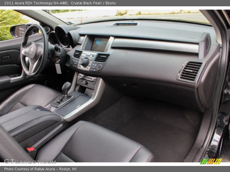 Crystal Black Pearl / Ebony 2011 Acura RDX Technology SH-AWD