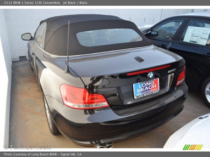 Jet Black / Black 2013 BMW 1 Series 128i Convertible