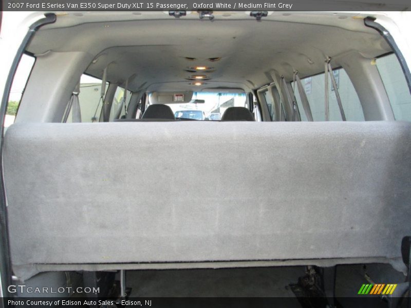 Oxford White / Medium Flint Grey 2007 Ford E Series Van E350 Super Duty XLT 15 Passenger