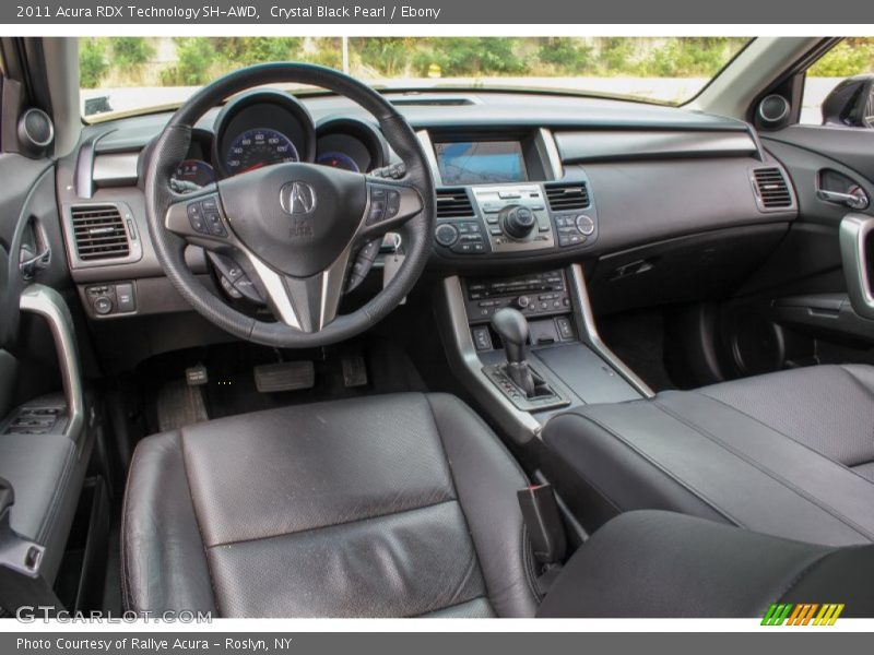 Crystal Black Pearl / Ebony 2011 Acura RDX Technology SH-AWD