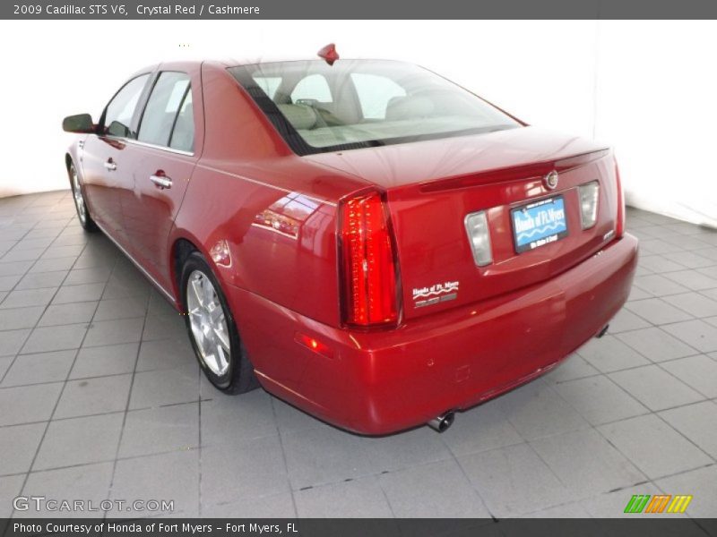 Crystal Red / Cashmere 2009 Cadillac STS V6
