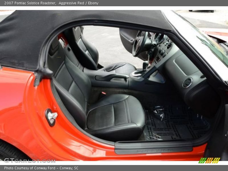 Aggressive Red / Ebony 2007 Pontiac Solstice Roadster