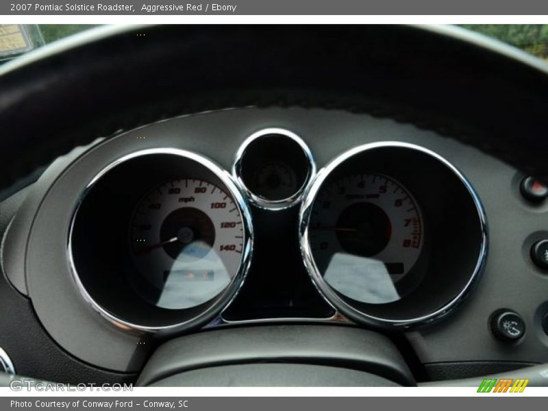 Aggressive Red / Ebony 2007 Pontiac Solstice Roadster