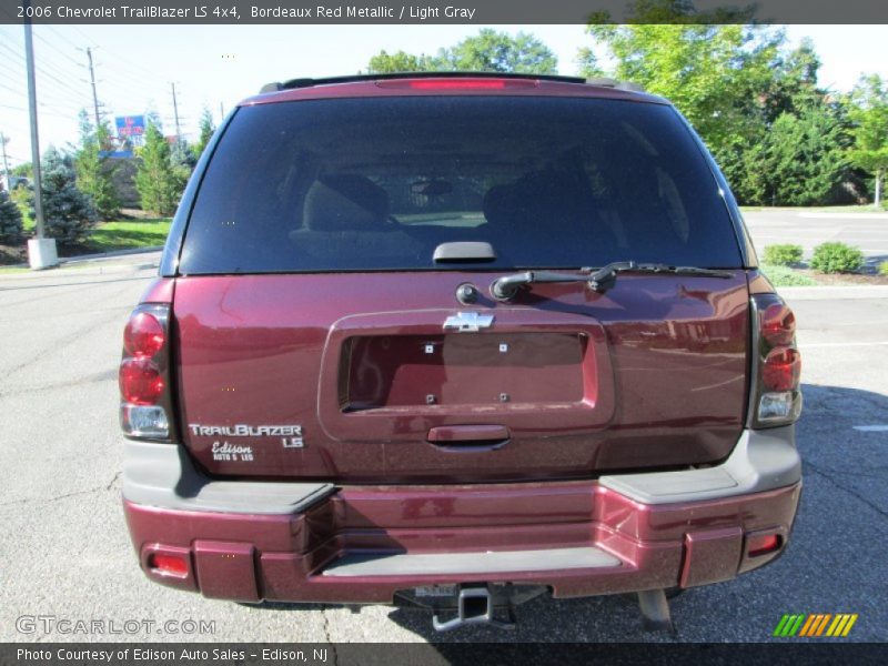 Bordeaux Red Metallic / Light Gray 2006 Chevrolet TrailBlazer LS 4x4