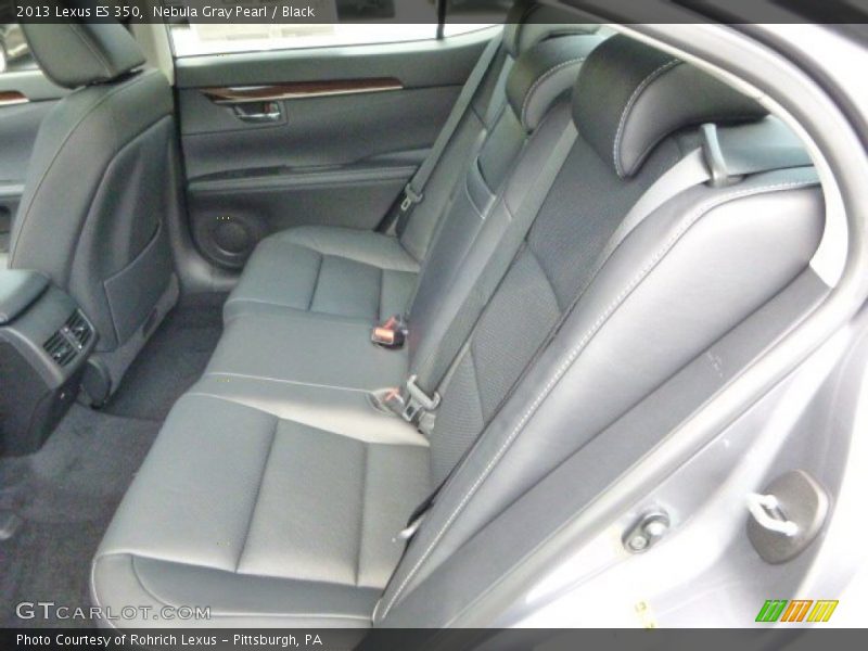 Nebula Gray Pearl / Black 2013 Lexus ES 350