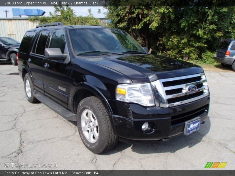 Black / Charcoal Black 2008 Ford Expedition XLT 4x4