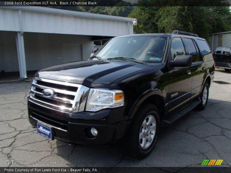 Black / Charcoal Black 2008 Ford Expedition XLT 4x4