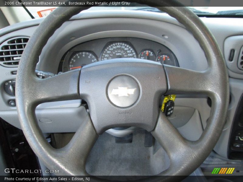 Bordeaux Red Metallic / Light Gray 2006 Chevrolet TrailBlazer LS 4x4