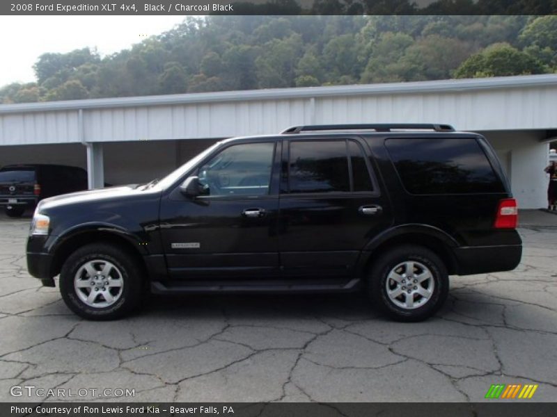 Black / Charcoal Black 2008 Ford Expedition XLT 4x4