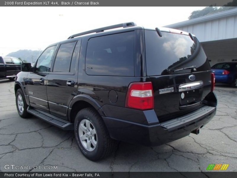 Black / Charcoal Black 2008 Ford Expedition XLT 4x4