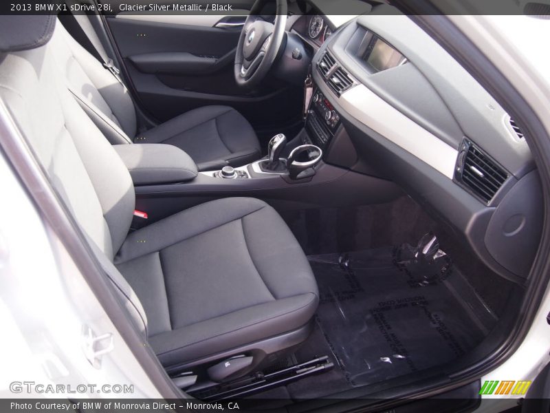 Glacier Silver Metallic / Black 2013 BMW X1 sDrive 28i