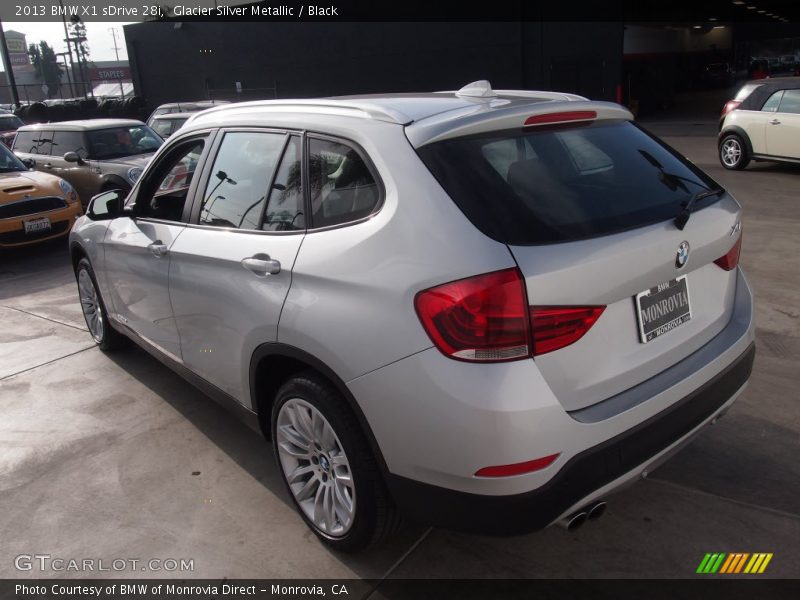 Glacier Silver Metallic / Black 2013 BMW X1 sDrive 28i