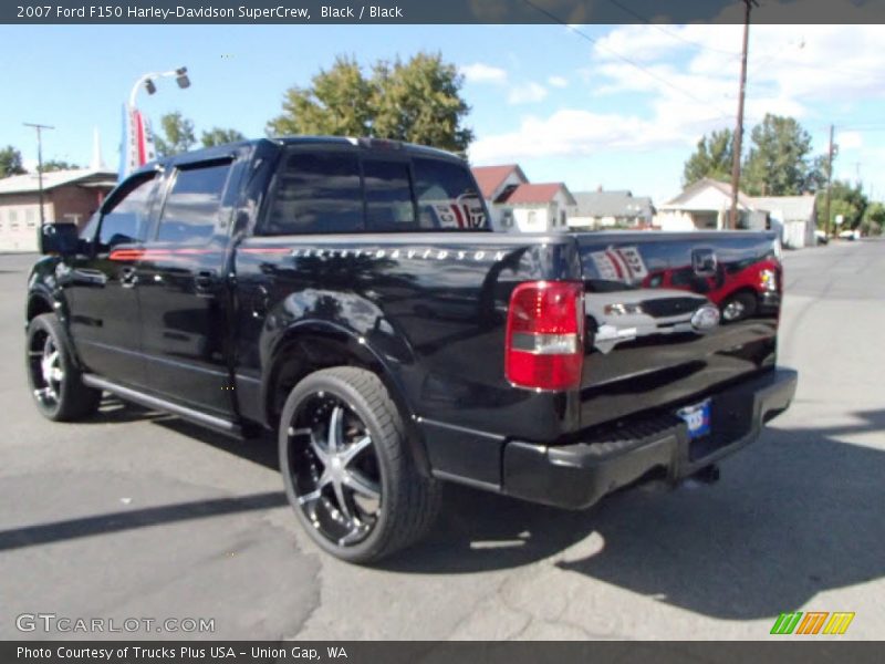 Black / Black 2007 Ford F150 Harley-Davidson SuperCrew