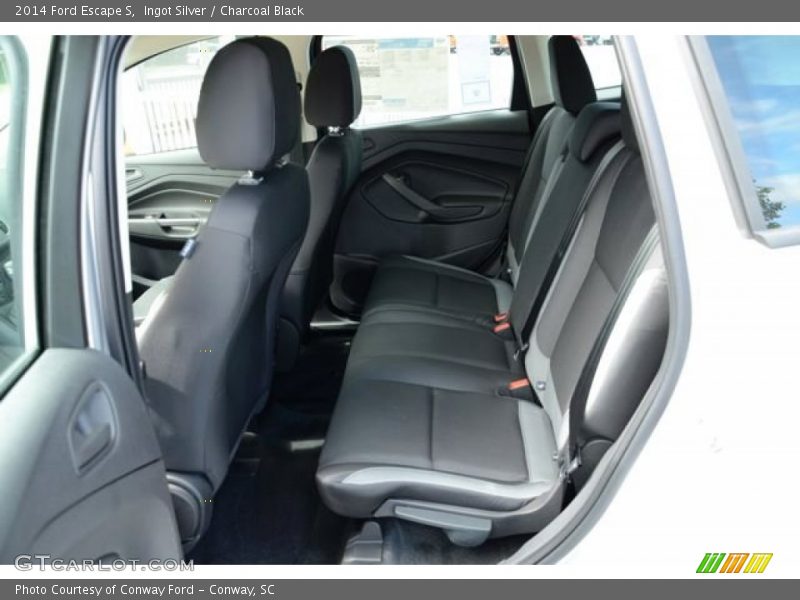 Ingot Silver / Charcoal Black 2014 Ford Escape S