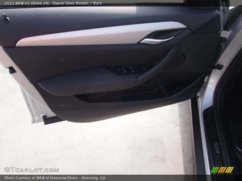 Glacier Silver Metallic / Black 2013 BMW X1 sDrive 28i
