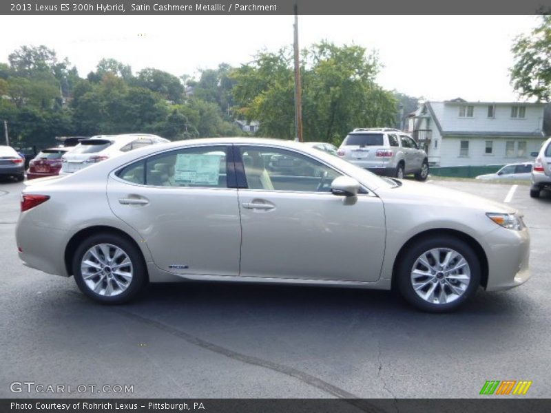 Satin Cashmere Metallic / Parchment 2013 Lexus ES 300h Hybrid