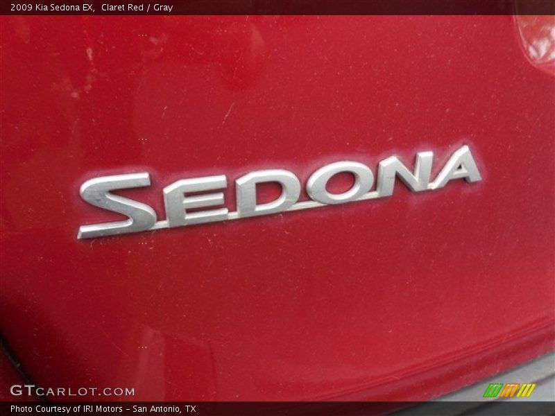 Claret Red / Gray 2009 Kia Sedona EX