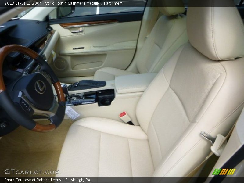 Satin Cashmere Metallic / Parchment 2013 Lexus ES 300h Hybrid