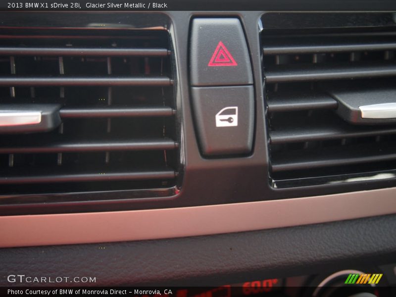 Glacier Silver Metallic / Black 2013 BMW X1 sDrive 28i
