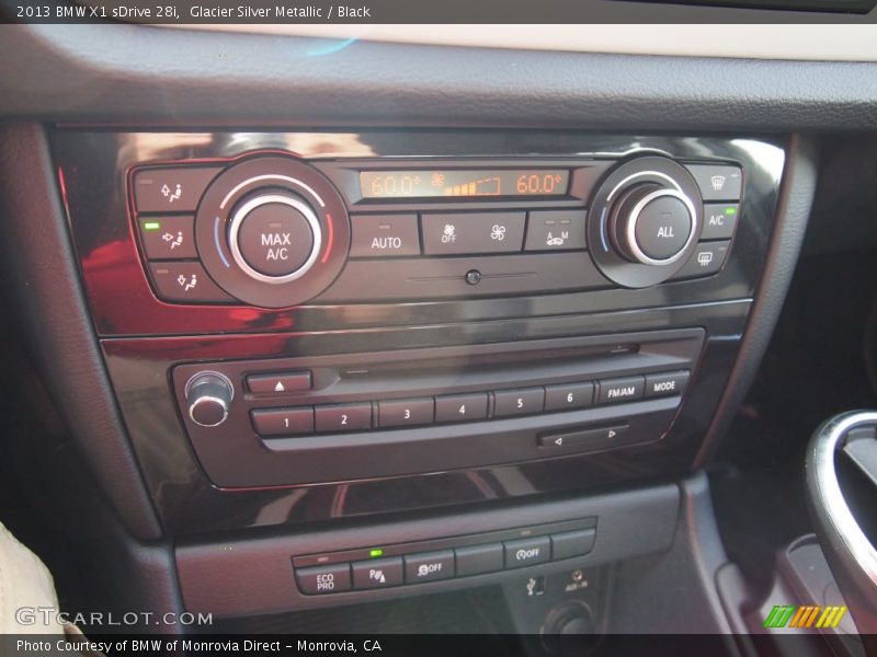 Glacier Silver Metallic / Black 2013 BMW X1 sDrive 28i