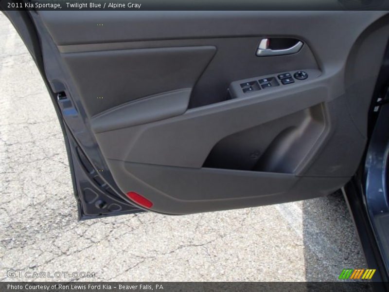Twilight Blue / Alpine Gray 2011 Kia Sportage