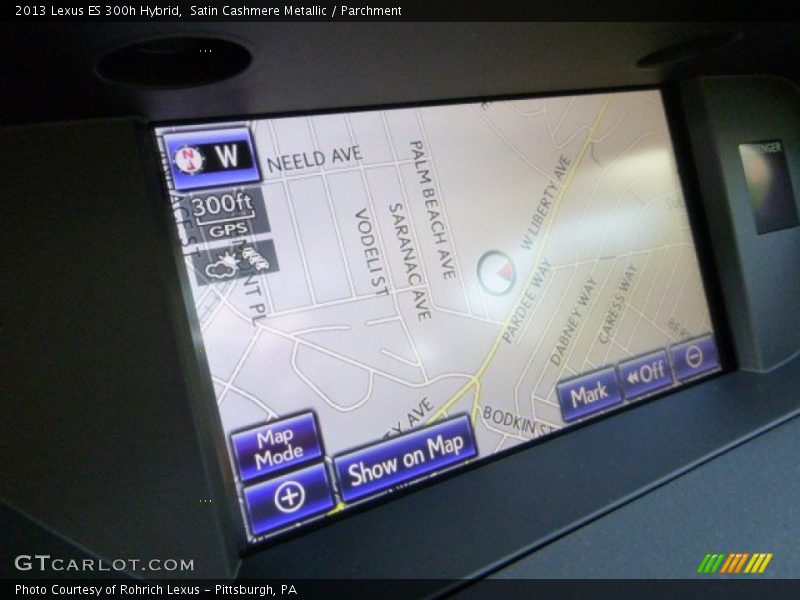 Satin Cashmere Metallic / Parchment 2013 Lexus ES 300h Hybrid