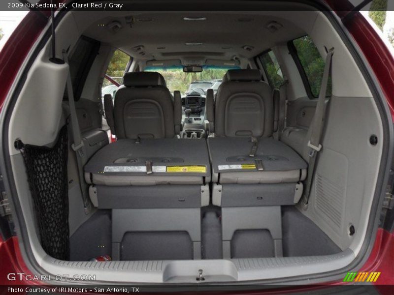 Claret Red / Gray 2009 Kia Sedona EX