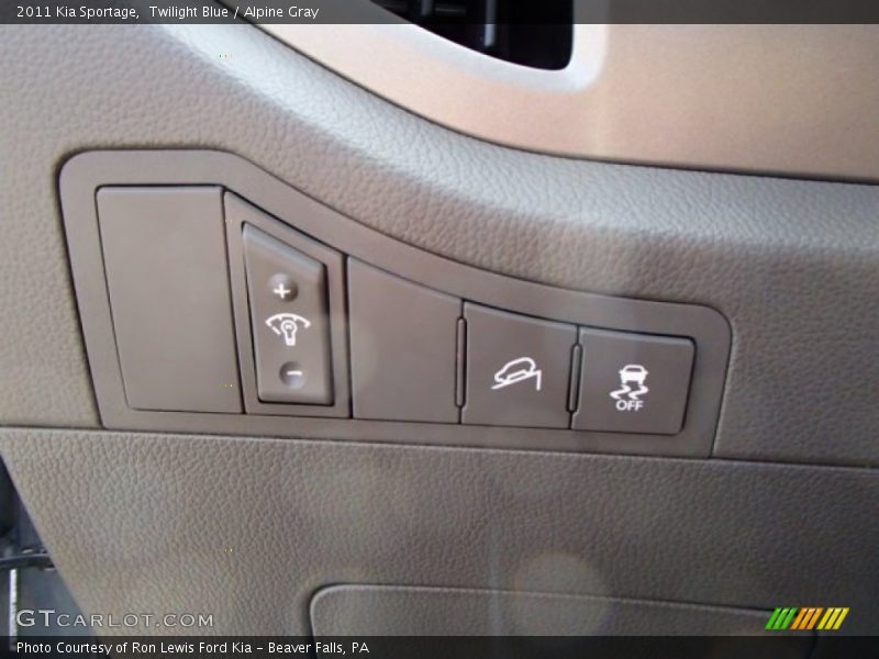 Twilight Blue / Alpine Gray 2011 Kia Sportage