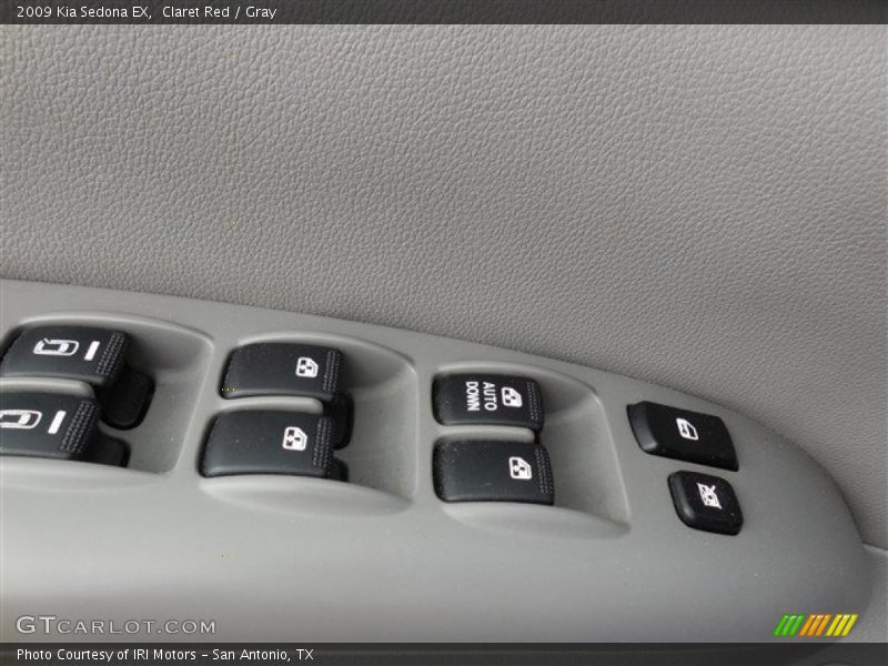 Claret Red / Gray 2009 Kia Sedona EX