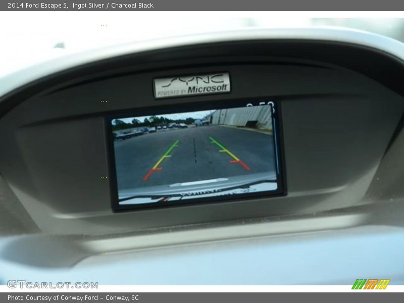 Ingot Silver / Charcoal Black 2014 Ford Escape S