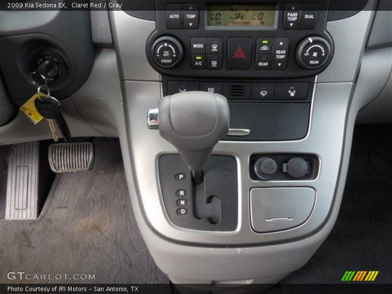 Claret Red / Gray 2009 Kia Sedona EX