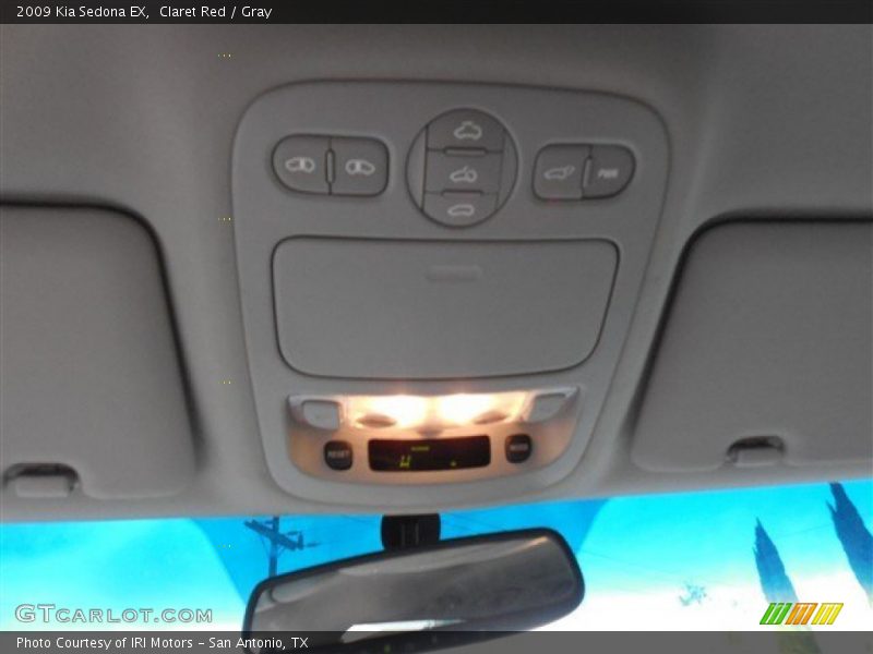 Claret Red / Gray 2009 Kia Sedona EX