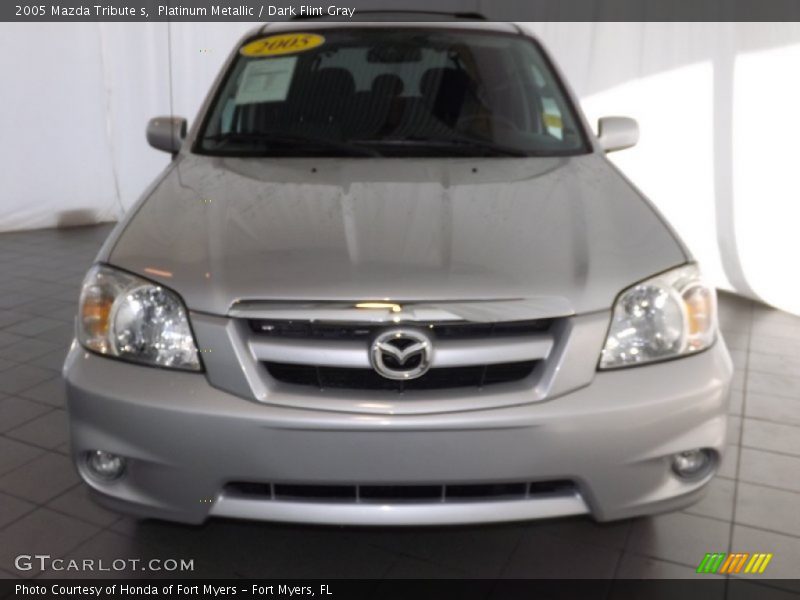 Platinum Metallic / Dark Flint Gray 2005 Mazda Tribute s
