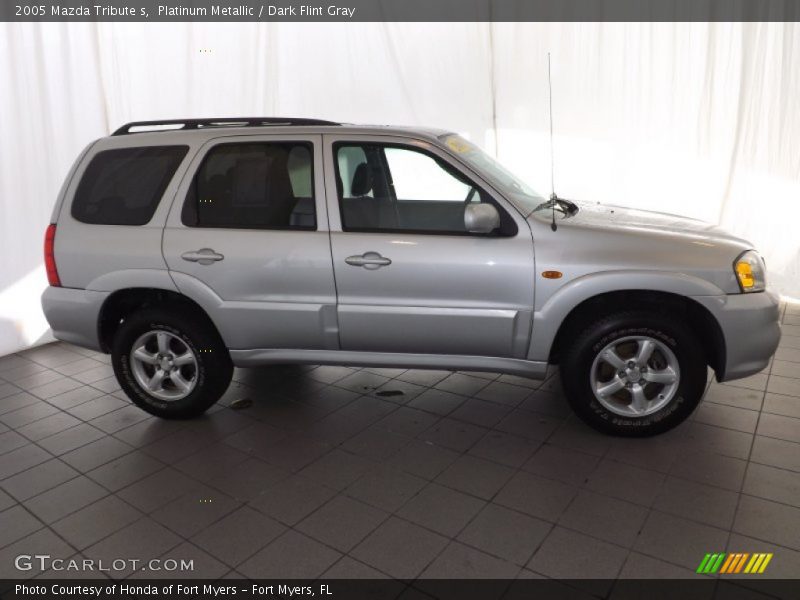 Platinum Metallic / Dark Flint Gray 2005 Mazda Tribute s