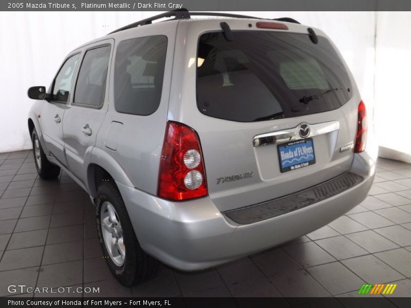 Platinum Metallic / Dark Flint Gray 2005 Mazda Tribute s