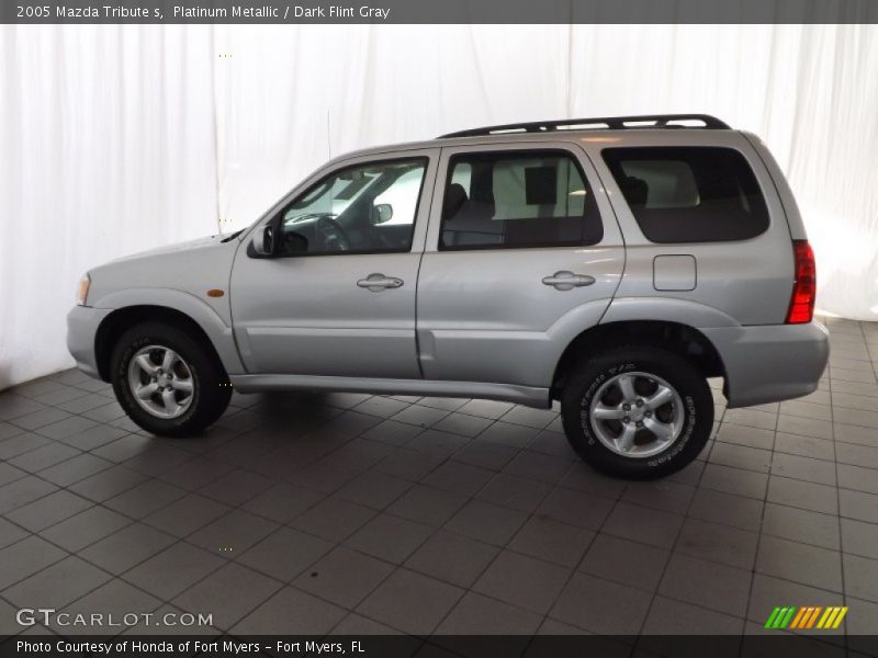 Platinum Metallic / Dark Flint Gray 2005 Mazda Tribute s
