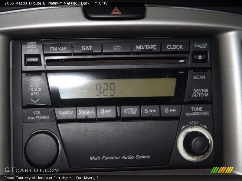 Platinum Metallic / Dark Flint Gray 2005 Mazda Tribute s