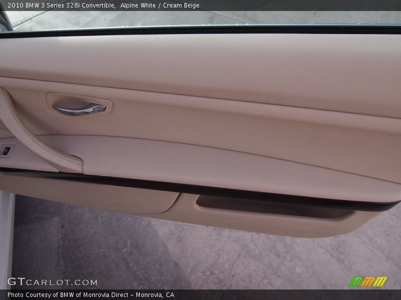 Alpine White / Cream Beige 2010 BMW 3 Series 328i Convertible