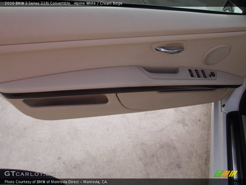 Alpine White / Cream Beige 2010 BMW 3 Series 328i Convertible