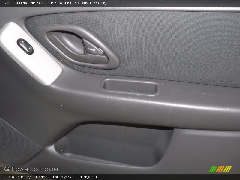 Platinum Metallic / Dark Flint Gray 2005 Mazda Tribute s