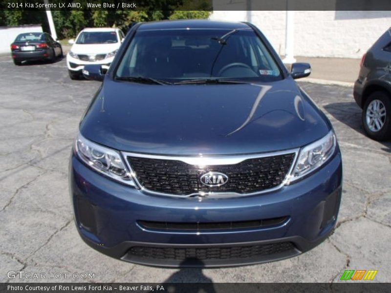 Wave Blue / Black 2014 Kia Sorento LX AWD