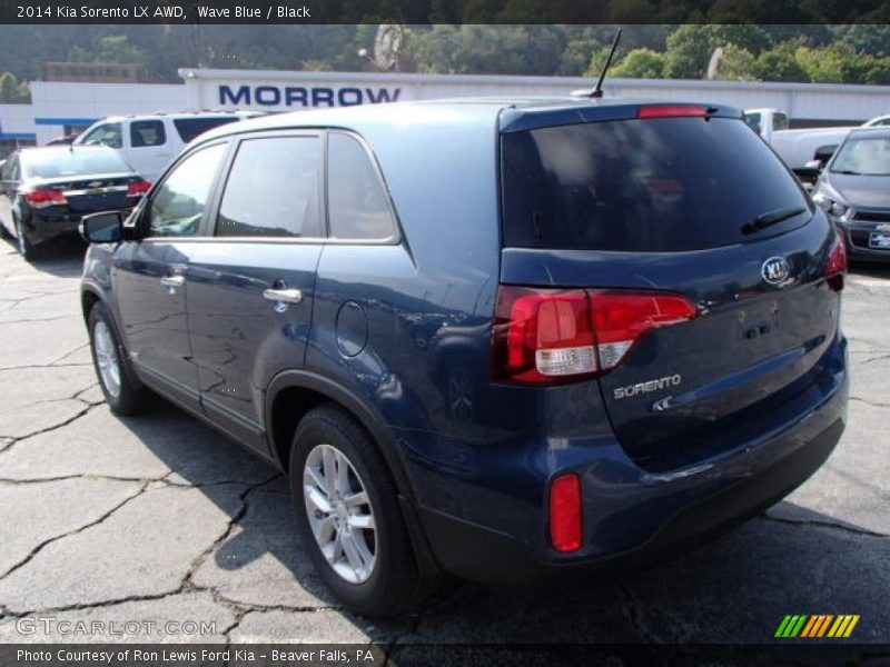 Wave Blue / Black 2014 Kia Sorento LX AWD