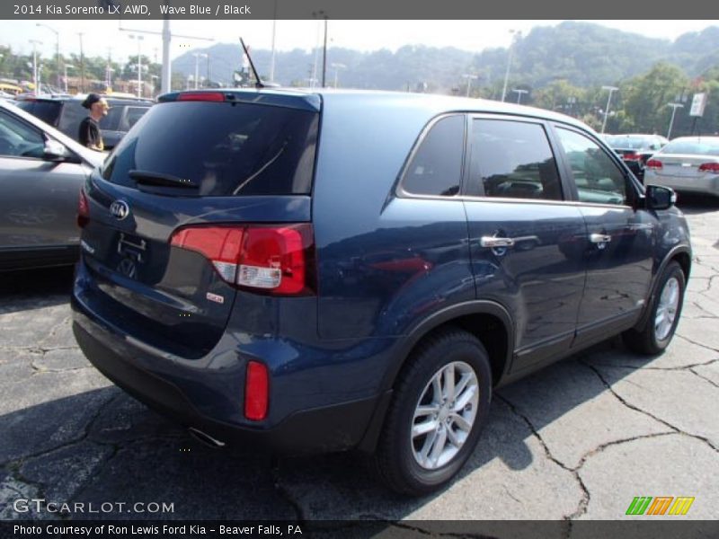 Wave Blue / Black 2014 Kia Sorento LX AWD