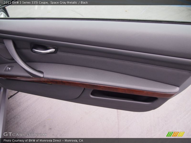 Space Gray Metallic / Black 2011 BMW 3 Series 335i Coupe